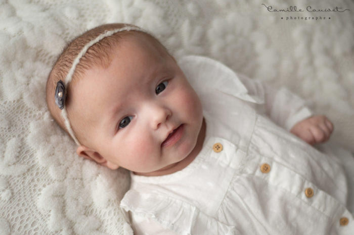 portrait bébé 3 mois