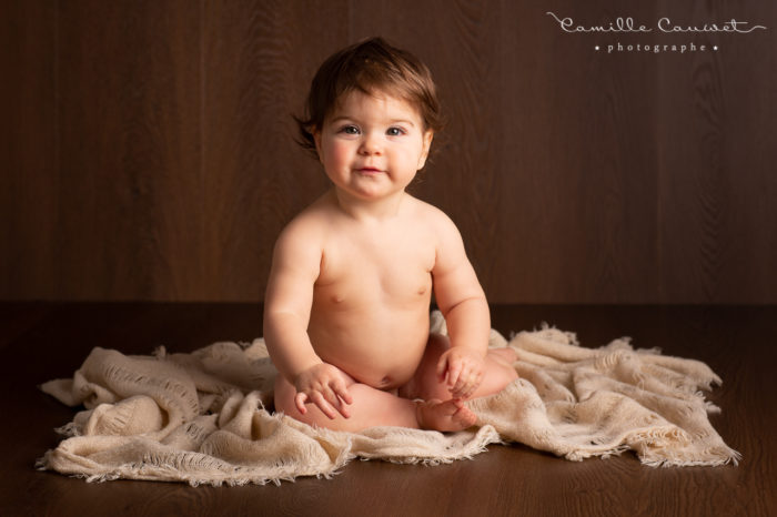 portrait bébé 12 mois