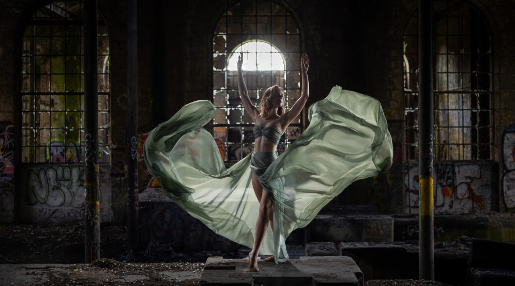 danseuse en urged pour expo photo