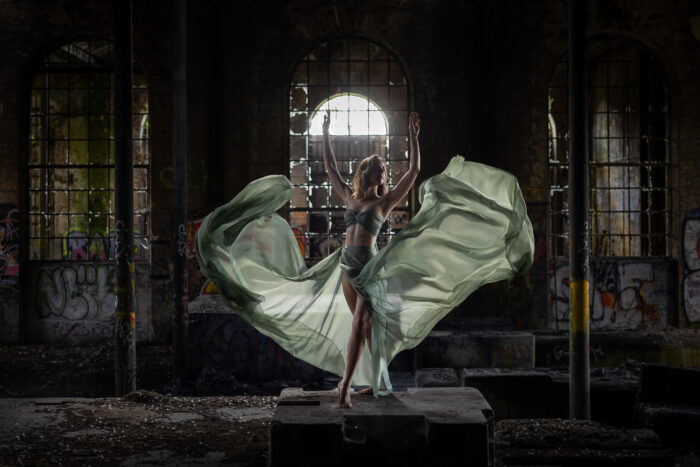 danseuse en urged pour expo photo